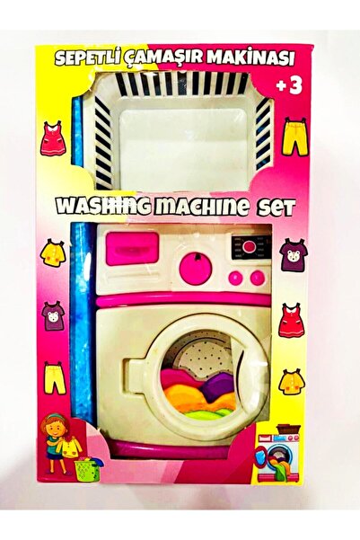 Genel Markalar Eğitici Ve Öğretici Aktivite Oyuncak Sepetli Çamaşır Makinesi