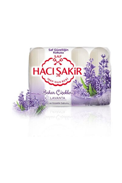 Hacı Şakir صابون تجميل الوجه برائحة اللافندر 4x70 جرام
