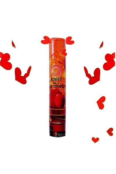 Acar Süs 30cm Confetti Heart - 1 Piece