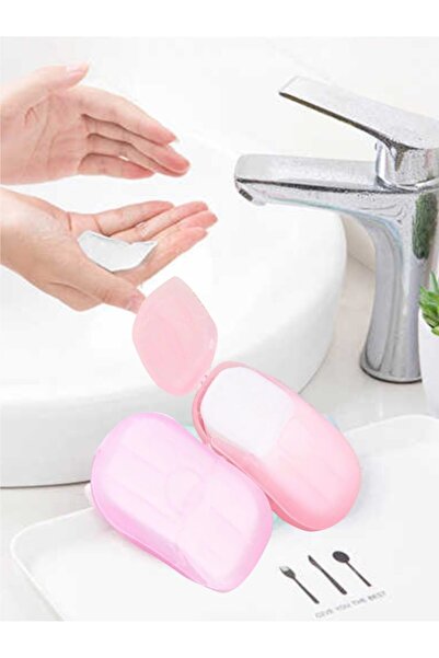 ERA SABUN صابون ورقي 2 عبوة معطر 40 غسيل يدوي وردي