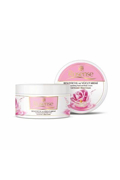 Rosense 250 ml Nourishing Hand and Body Rose Cream