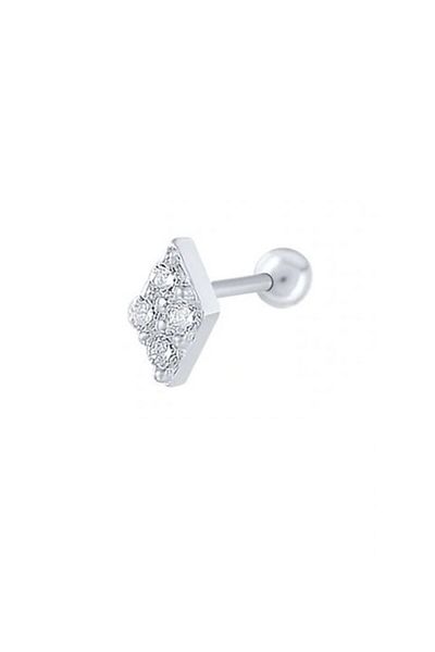 Erer Gümüş Women's Silver Stone Piercing