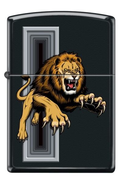 Zippo Çakma Angry Lion Design Çakmak