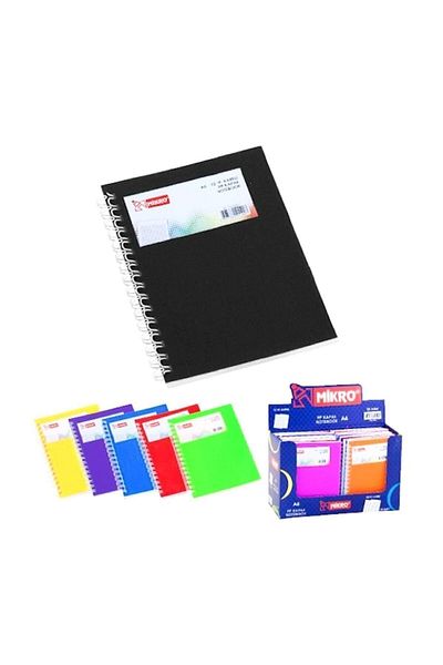 Mikro A6-72 ورقة غطاء بلاستيكي متقلب مذكرة الوسادة