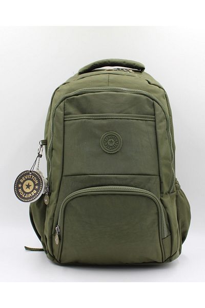 Bevitton Crinkle Backpack School Travel Backpack 2000yesil
