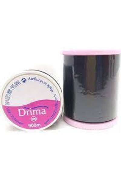 Drima Κλωστή ραπτικής ασπρόμαυρη 900 Mt (2 ΤΕΜ)
