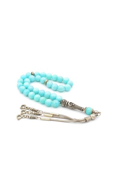 Murty99 Pietre prețioase naturale autentice Amazonite Tesbih 1. piatră natura...