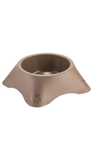 Poliwork Evohe Cat Food and Water Container Xl 700 ml Milky Coffee