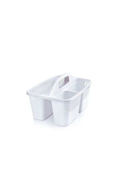 HOBBY LİFE Λευκό Classy Organizer Καλάθι με θήκες