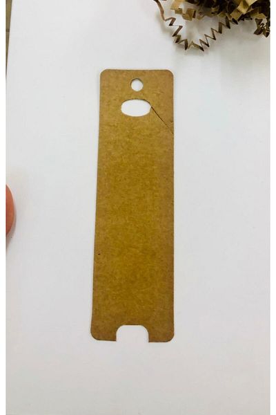 Protec Matbaa Jewelry Bracelet Card Kraft 100 Pcs