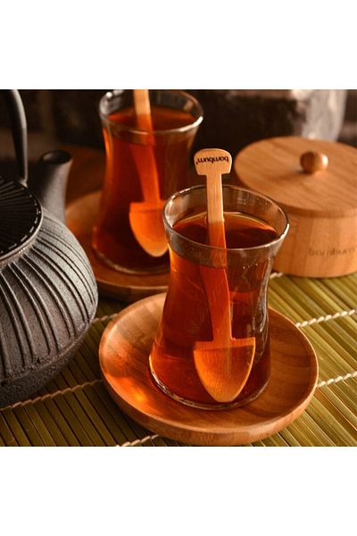 Bambum Magi Tea Spoon - Bamboo Teaspoon Set of 6