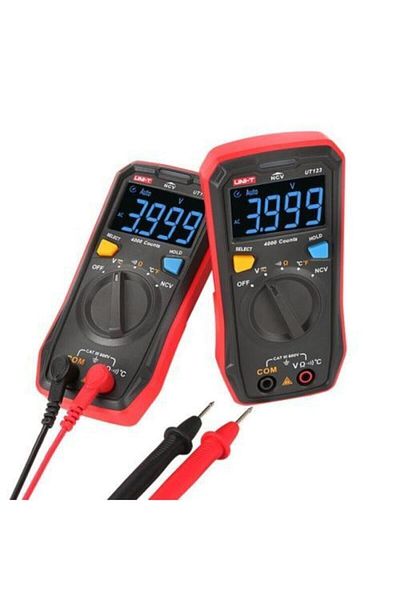 Unit مقياس متعدد رقمي صغير للجيب صغير الحجم من Unıt Ut-123