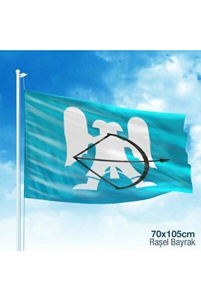 Genel Markalar Büyük Selçuklu Devleti Bayrağı 70x105 Cm Raşel Kumaş Çift Taraflı