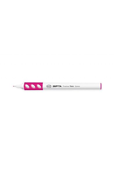 Gıpta Fineliner Thick 0.4 Mm Felt Tip Stabilo Pen Dark Pink