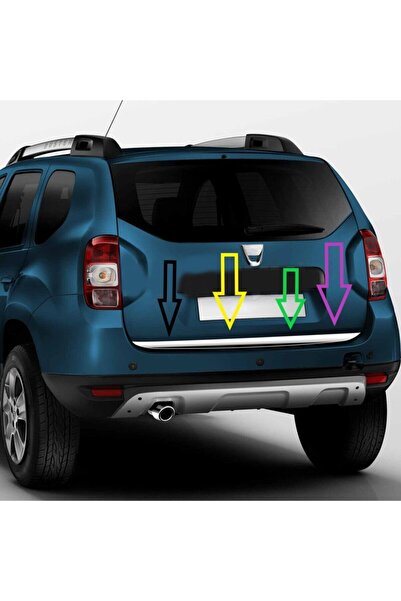 AKTİF KROM Duster Bagaj Alt Cıtası Krom 2010 2011 2012 2013 2014 2015 2016 2017