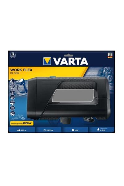 Varta Bl30r 550 Lümen 5w Ledli Şarjlı Fener