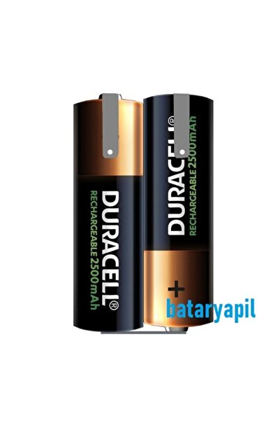Duracell 2.4v 2500mah Aa Kalem Pilli Ni-mh Traş Makinesi Pili