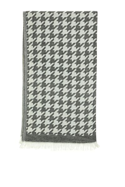 rosa bianca Missi Black Pıyedepul Jacquard Βαμβακερό Πεστεμάλ