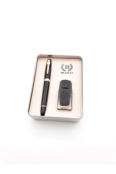 Bradley Black Fountain Pen