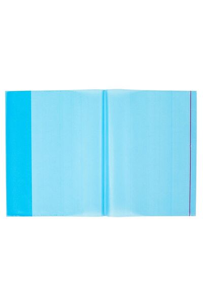 Bigpoint Container pentru notebook A4 Ready, albastru transparent, pachet de 5 cutie de 25