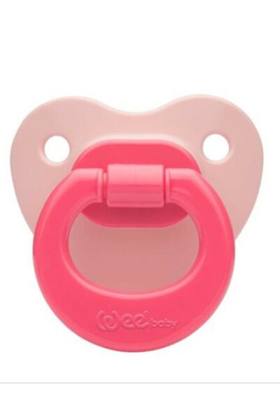 Wee Baby Renkli Damaklı Emzik No:3 Pembe 18+ay K:109