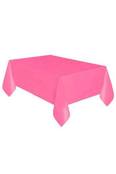 Kullan At Market Tablecloth Patternless Local Pink 137X183 Cm 1 Piece in a Package