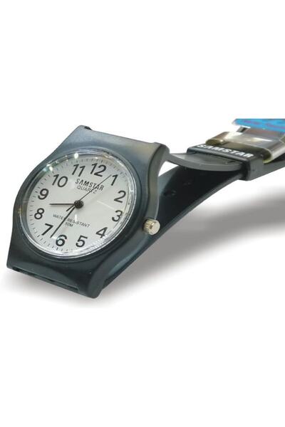 Hyd Samstar Number Plastic Waterproof Wristwatch
