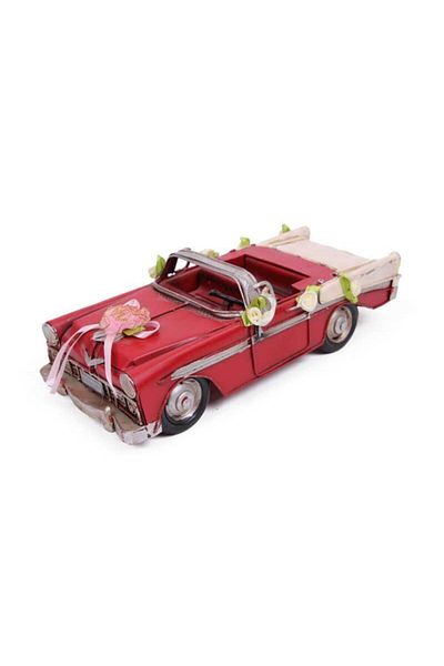 ECOME Decorative Metal Car Open Top Vintage Trinket Gift