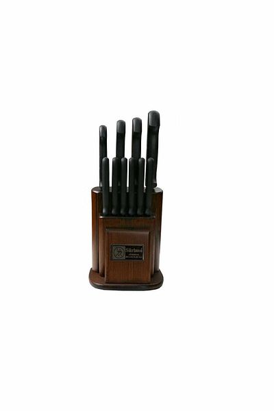 Sürbisa Sürmene Handcrafted Wedge Set Knife 10 Pieces