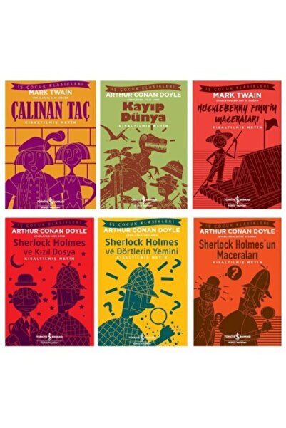 TÜRKİYE İŞ BANKASI KÜLTÜR YAYINLARI Iş Bankası Çocuk Klasikleri Set 5
