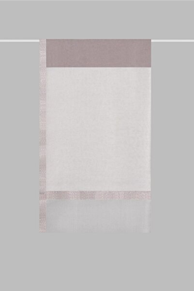 ARMANDA Silk Double Color Shawl - Mink-Ecru