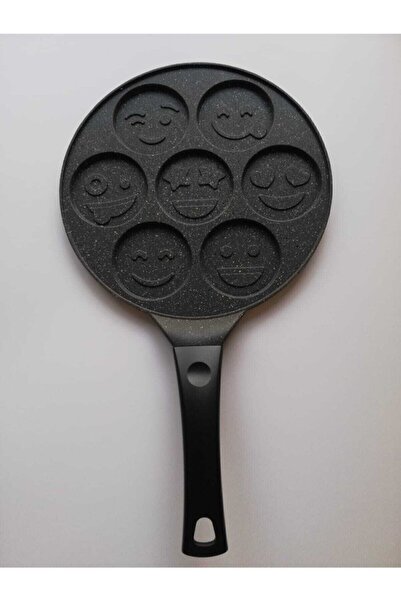 ADA مقلاة جرانيت إيموجي للوجه مقاس 28 سم