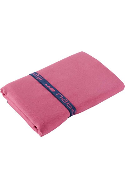 Decathlon Nabaıjı - Mikrofiber Plaj Havlusu L Boy 80 X 130 Cm Pembe