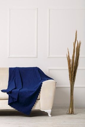 Velerde Home Lacivert Sonil Cift Tarafli Cekyat Koltuk Ortusu Sali Fiyati Yorumlari Trendyol