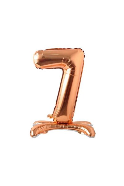 Bkmc بالون فويل برونزي ذو 7 أرقام مقاس 34 بوصة