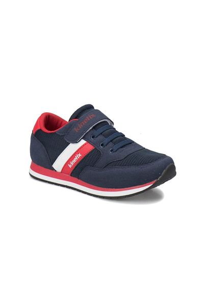 Kinetix PAYOF Navy Blue Red Boys' Sneakers100242449