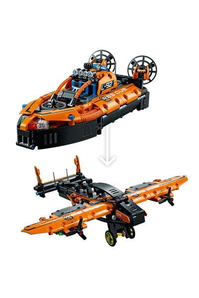 LEGO Technic Rescue Hoverkraft 42120؛ نموذج Y للأطفال الذين يحبون أدوات الألعاب المثيرة