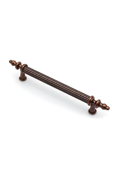 İNTERİO Rustik Kulp Modelleri Lüks Modern Mutfak Dolap Çekmece Mobilya Kulbu 224mm Antik Bakır