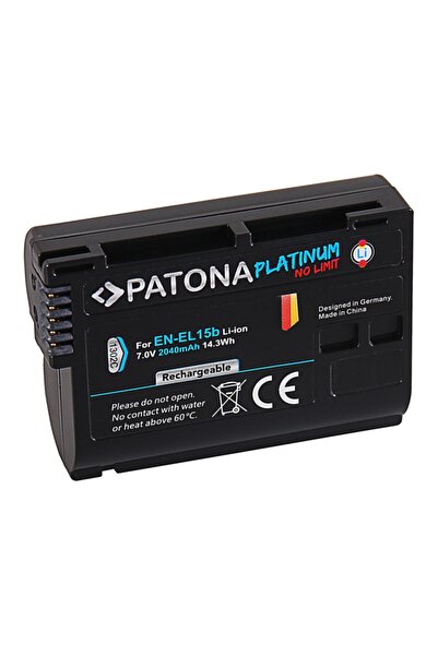 Patona ​ Μπαταρία 2040mAh συμβατή με Nikon EN-EL15B Platinum 1302C