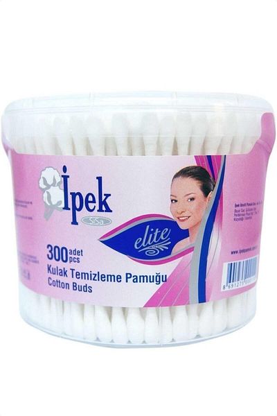İpek 300Pcs Silk Ear Cleaning Cotton