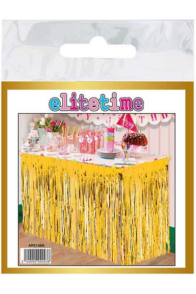 Acar Süs Table Edge Skirt Fonsus Metallized Domestic Gold Pk:1 Ar5146a