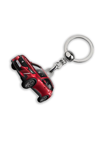 Modül Breloc pentru chei de mașină din metal cu imprimeu picătură Peugeot 200...