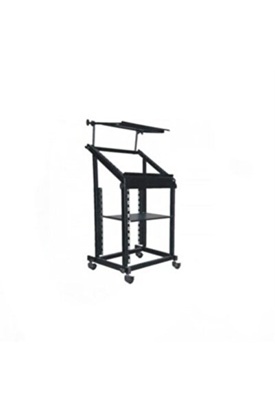 CTT R2 Rack Mount Amfi-mikser Yüzeyli Tekerlekli Sehpa