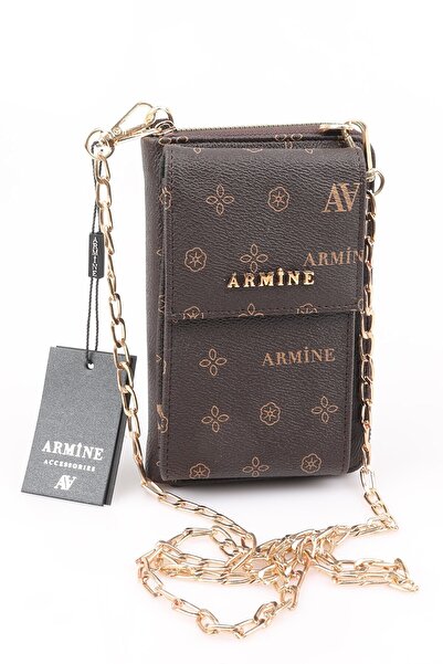 Armine Bag 265 Coffee Printed