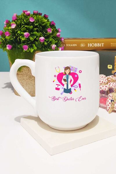 Hedizu Best Doctor Ever Women's Doctor Gift Mug Oval