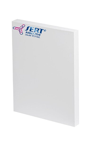 sert kırtasiye büro malzemeleri Tuval 35cm X 50cm Arkadan Zımbal Tuval 1 Adet