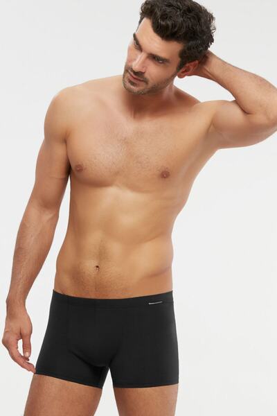 Kom Davide Pamuklu Basic Erkek Boxer Lacivert