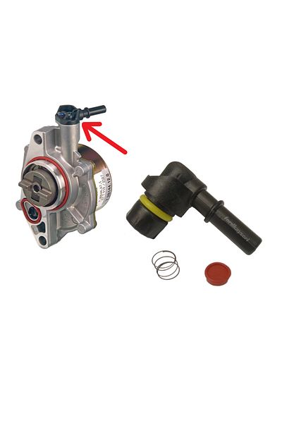 fkoto Fiesta Compatible Vacuum Pump Pipe 1.4 Diesel Euro 4 Dv4
