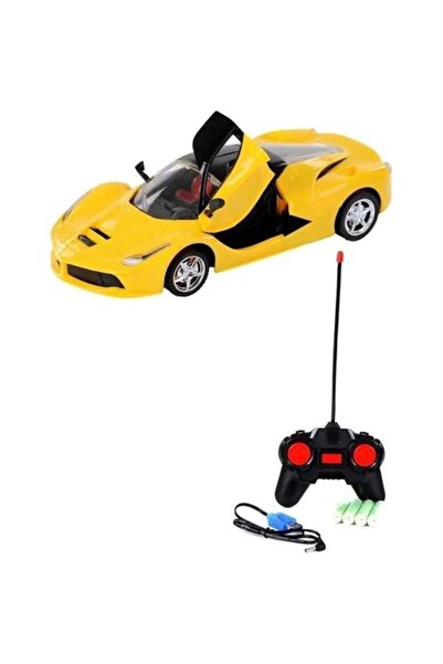 Nubutik's Erkek Çocuk Kırmızı Ve Sarı Uzaktan Kumandalı Şarjlı Kapıları Açıla...