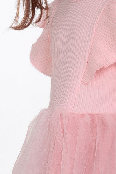 Smile Kids Girl's Powder Tulle Dress Age 3-7 - 23167-1